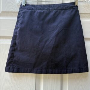 Classic Navy Girls Skort size 10